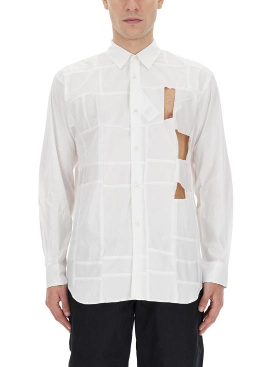  꼼데가르송 셔츠 FL B049 2 WHITE - COMME DES GARCONS