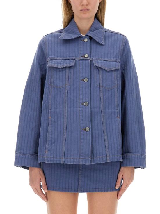  가니 자켓 J1522 083 BLUE - GANNI