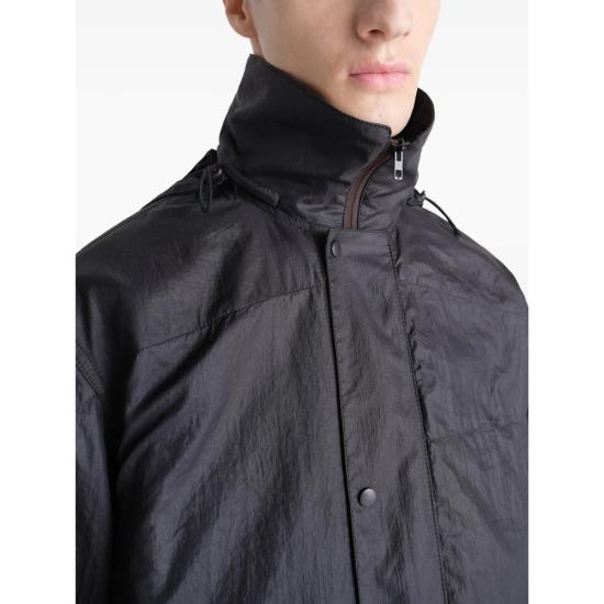 26SS 르메르 후드 레인코트 OW1202 LF1582 BK983 BLACK - LEMAIRE
