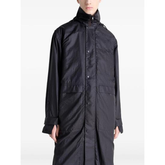 26SS 르메르 후드 레인코트 OW1202 LF1582 BK983 BLACK - LEMAIRE