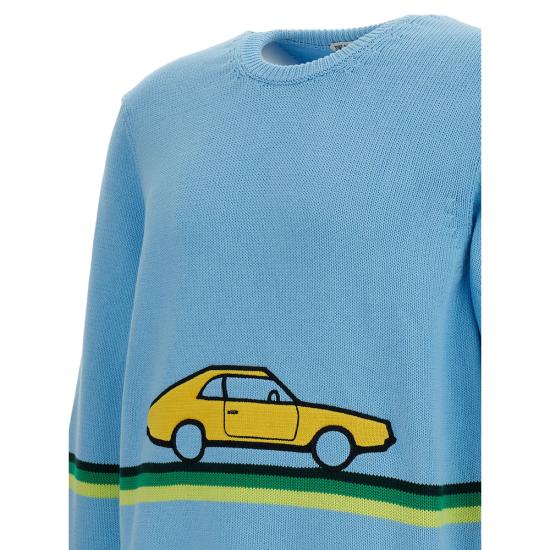 26FW JW앤더슨 스웨터 KW1531 YN0515 830 BLUE - JW ANDERSON