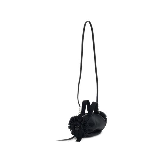 26FW 시몬로샤 더블 보우 미니 토트백 BAG223B 0761 BLACK - SIMONE ROCHA