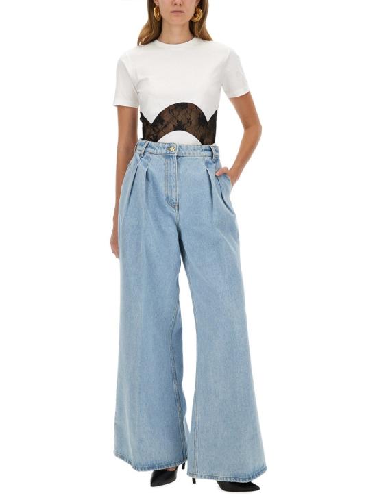 25FW 니나리찌 데님 팬츠 25ADPA016CO1105 U4488 BLUE - NINA RICCI