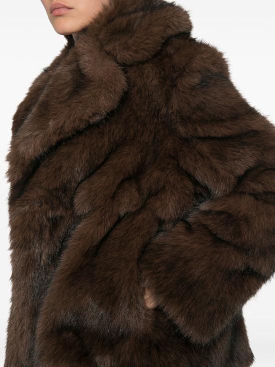  에르마노 설비노 자켓 D490I707LZJ91218 AI26 BROWN - ERMANNO SCERVINO
