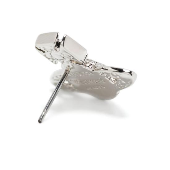 26SS 비비안웨스트우드 카르멜라 바스 릴리프 귀걸이 6201033A 02P102 P102 SILVER - VIVIENNE WESTWOOD