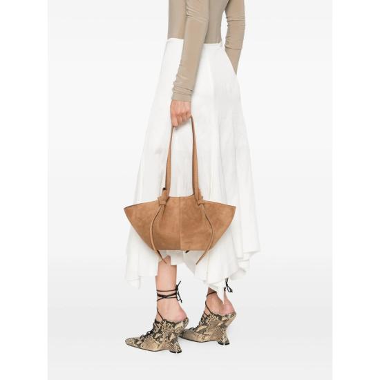 26FW 유제피 숄더백 MOCHI SUEDE COGNA BROWN - YUZEFI