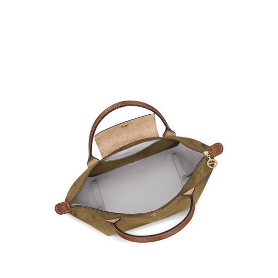 26FW 롱샴 르 플리아쥬 오리지널 핸드백 S L1621089 510 GREEN - LONGCHAMP