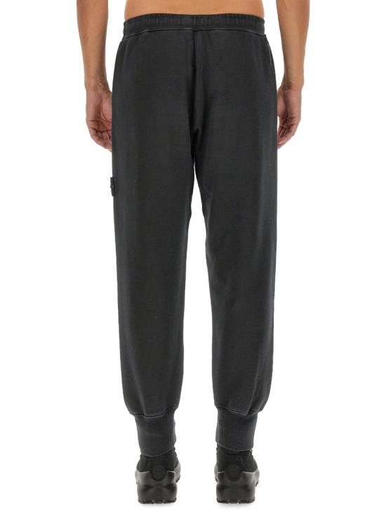  스톤 아일랜드 트레이닝/조거 팬츠 791566355 V0129 BLACK - STONE ISLAND