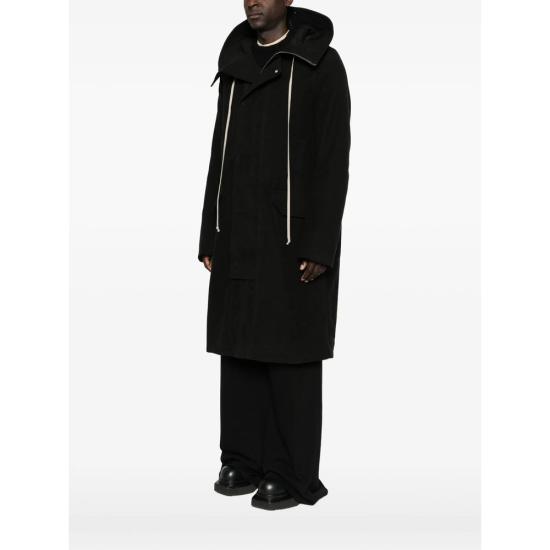 26FW 릭 오웬스 코트 RU02F4980 TB 09 BLACK - RICK OWENS