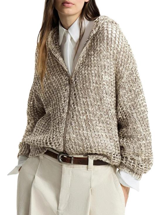  브루넬로 쿠치넬리 스웨터 01a0a97b 7d00 7ac6 803b dff88e4be196 BEIGE - BRUNELLO CUCINELLI