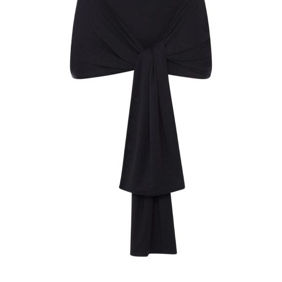 26FW 토템 탑 263 WRT0755 FB0419 001 BLACK - TOTEME