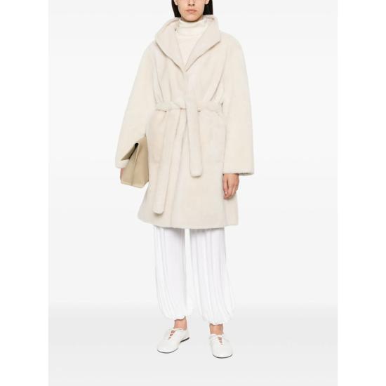 26FW 이브살로몬 코트 27WYM61694MESI A1006 BEIGE - YVES SALOMON