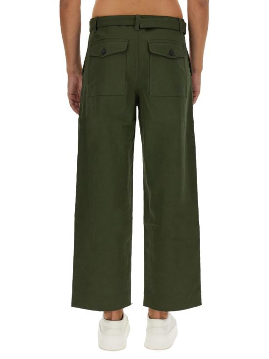  메종키츠네 팬츠 LM01110WW0079 MILITARY GREEN - MAISON KITSUNE