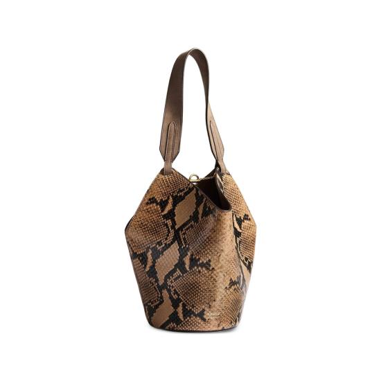 26FW 케이트 시그니처 로터스 미니 토트백 H2056 1057 L1057 772 BROWN