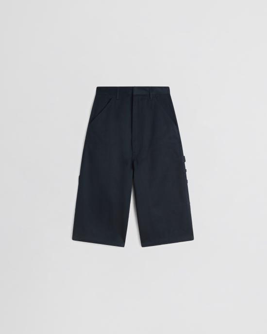 26FW 피비 파일로 새틴 코튼 숏 팬츠 EP164 CO3650958BI BLACK