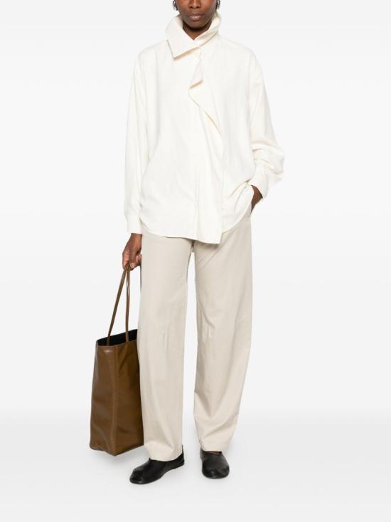 26FW 피비 파일로 패널드 스트레이트 코튼 팬츠 EP148 CO3675808ST GREY - PHOEBE PHILO