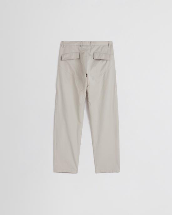 26FW 피비 파일로 패널드 스트레이트 코튼 팬츠 EP148 CO3675808ST GREY - PHOEBE PHILO