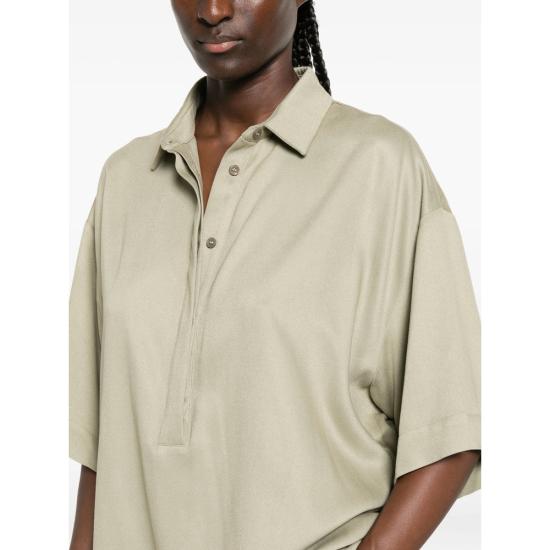 26SS 더프랭키샵 폴로 티셔츠 EDA SAGE GREEN - THE FRANKIE SHOP