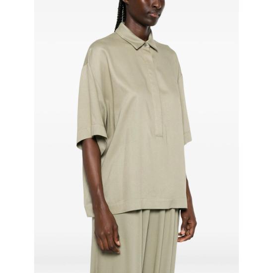 26SS 더프랭키샵 폴로 티셔츠 EDA SAGE GREEN - THE FRANKIE SHOP