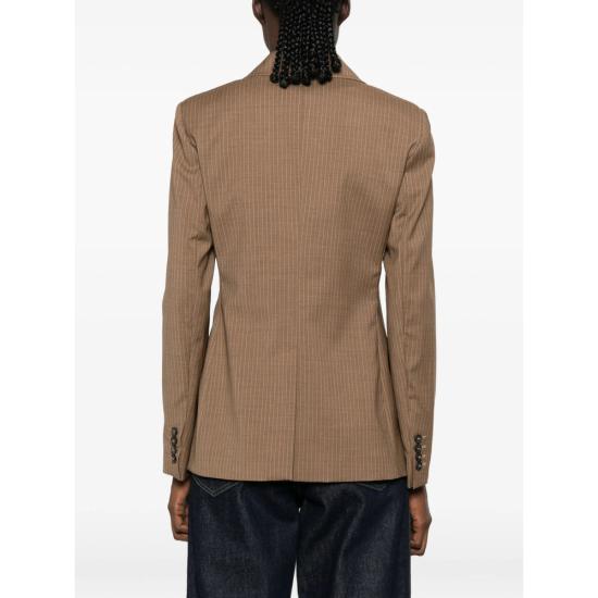 26FW 막스마라 스튜디오 자켓 MSTUMICO 528 005 BROWN - MAX MARA STUDIO