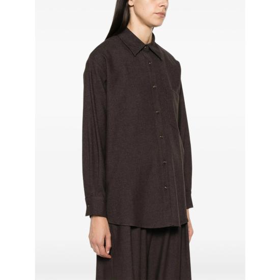 26FW 엘레 셔츠 EFW260228 MORO BROWN - ELEH