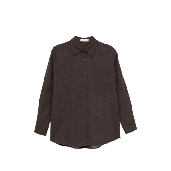 26FW 엘레 셔츠 EFW260228 MORO BROWN
