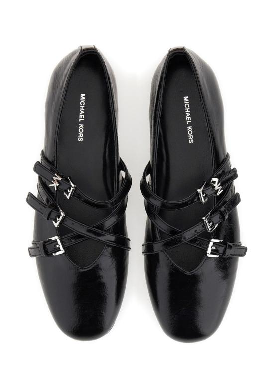 25FW 마이클 코어스 플랫 슈즈 40T5IDFP1L 001BLACK - MICHAEL KORS