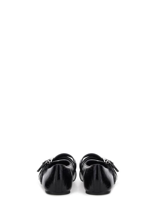 25FW 마이클 코어스 플랫 슈즈 40T5IDFP1L 001BLACK - MICHAEL KORS