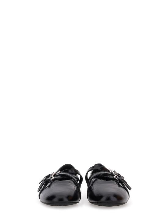 25FW 마이클 코어스 플랫 슈즈 40T5IDFP1L 001BLACK - MICHAEL KORS