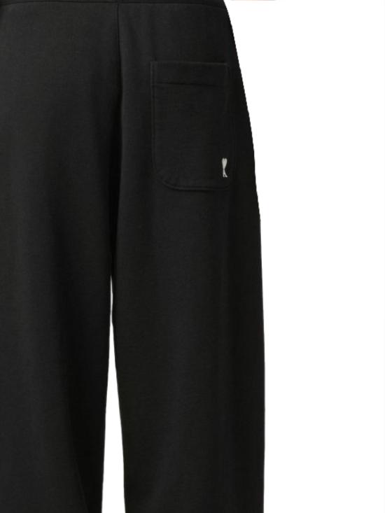 26FW 아미 트레이닝/조거 팬츠 FTR908 730 045 BLACK WHITE CREAM DOM - AMI
