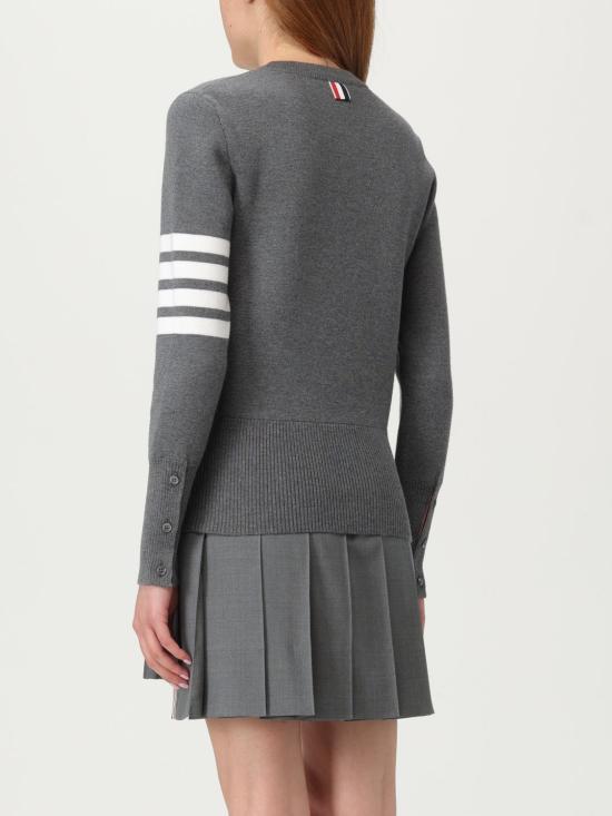 26FW 톰브라운 울 밀라노 스티치 클래식 4바 풀오버 니트 FKA239A 00014 035 GREY DOM - THOM BROWNE
