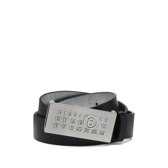 26FW MM6 메종마르지엘라 벨트 P9198 SA5TP0011 H1145 BLACK