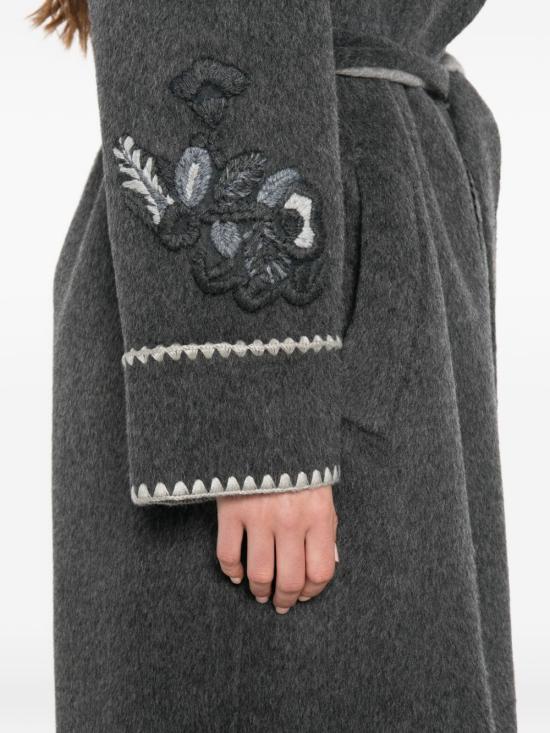 26FW 에르마노 피렌제 코트 D49ED030 EY9MFA83 GREY - ERMANNO FIRENZE