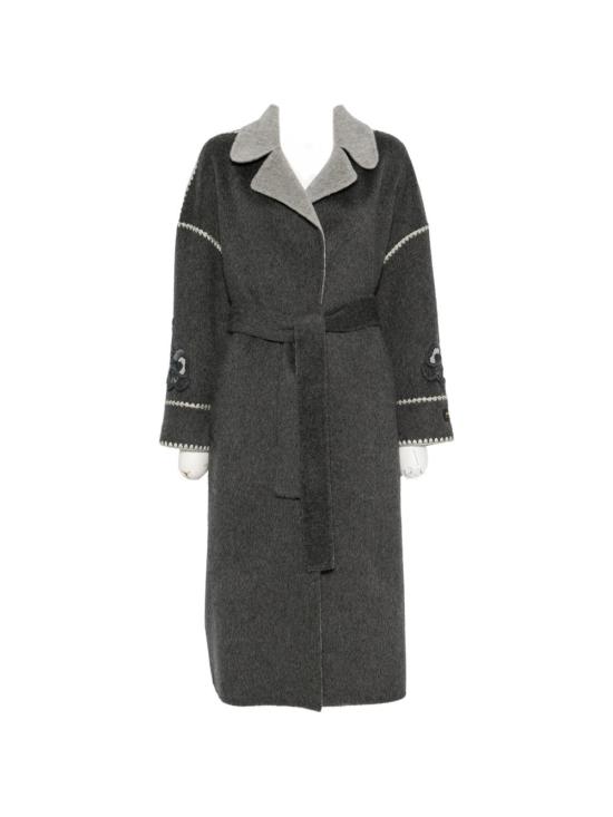 26FW 에르마노 피렌제 코트 D49ED030 EY9MFA83 GREY