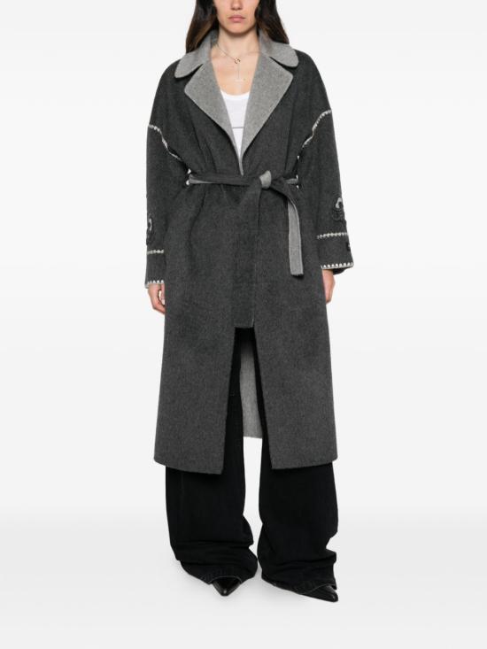 26FW 에르마노 피렌제 코트 D49ED030 EY9MFA83 GREY - ERMANNO FIRENZE