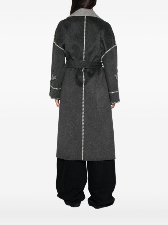 26FW 에르마노 피렌제 코트 D49ED030 EY9MFA83 GREY - ERMANNO FIRENZE