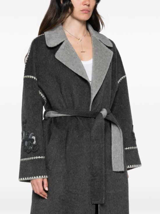 26FW 에르마노 피렌제 코트 D49ED030 EY9MFA83 GREY - ERMANNO FIRENZE