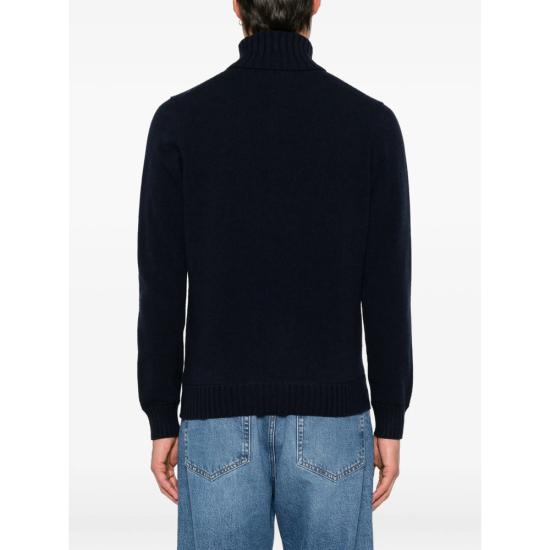 26FW 마가찌노 리캄비 스웨터 82 20102 NAVY - MAGAZZINO RICAMBI