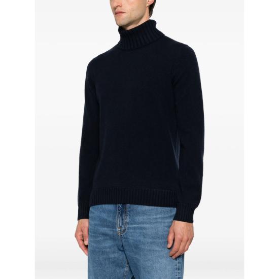 26FW 마가찌노 리캄비 스웨터 82 20102 NAVY - MAGAZZINO RICAMBI