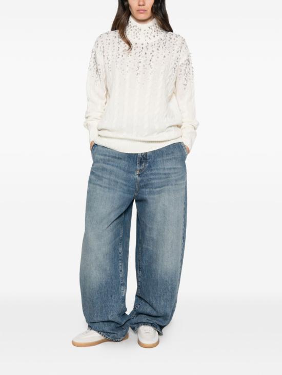 26FW 에르마노 피렌제 터틀넥 D49EM063 E54MF333 WHITE - ERMANNO FIRENZE