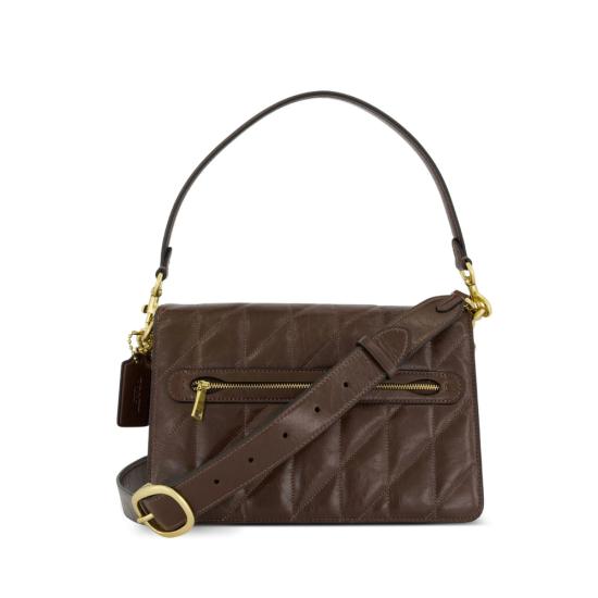 26FW 코치 숄더백 CAF55 MAPLE BROWN