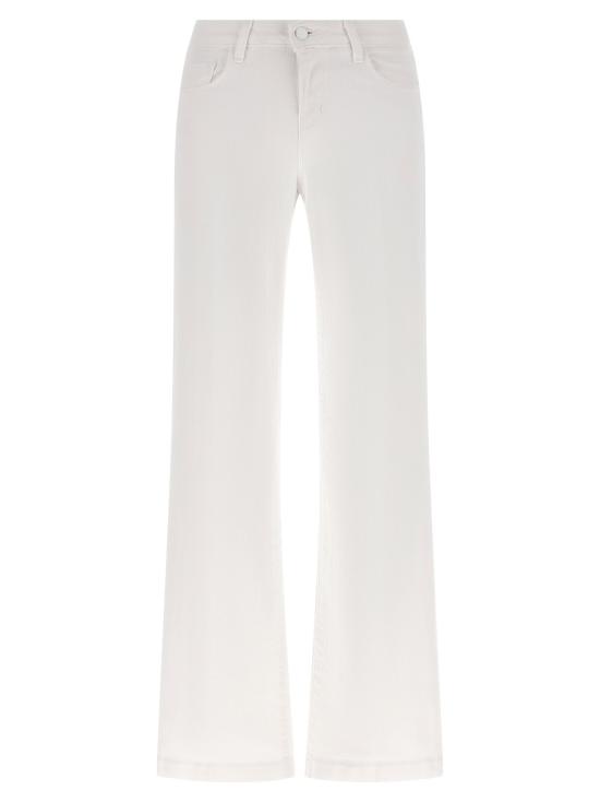  라장스 데님 팬츠 LD2923KBOBLAN WHITE