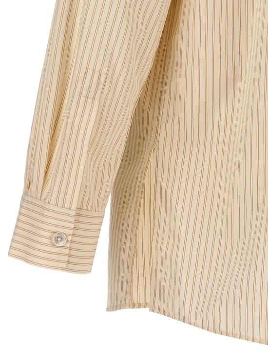  버켄스탁 셔츠 LDSWTWHEATSTRIPES CREAM - BIRKENSTOCK