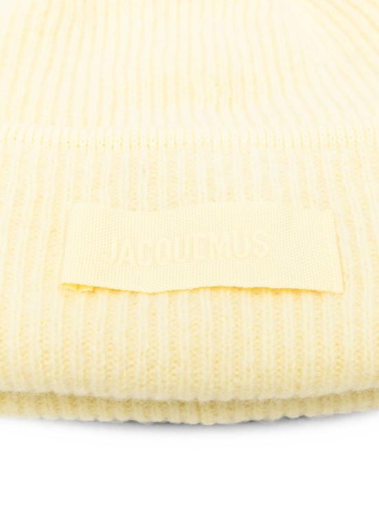 26FW 자크뮈스 모자 ACU00666D AK00227205 YELLOW - JACQUEMUS