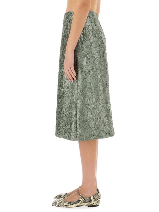  드리스 반 노튼 스커트 010814 1428506 GREEN - DRIES VAN NOTEN