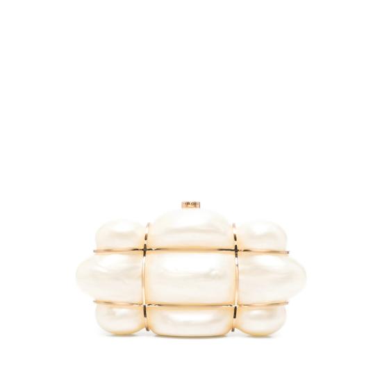 26FW 컬트 가이아 클러치/파우치 HDBCL37212AC18 BOLLA IVORY BEIGE