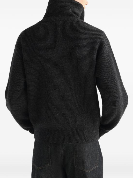 26FW 르메르 가디건 PO0051 LK1068300 BLACK - LEMAIRE