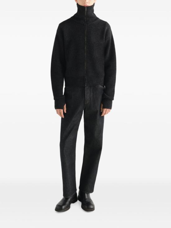 26FW 르메르 가디건 PO0051 LK1068300 BLACK - LEMAIRE