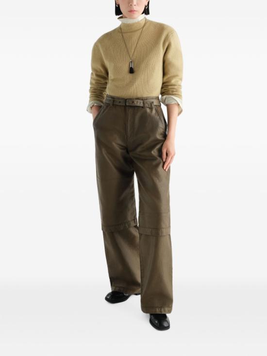 26FW 르메르 리버시블 단추 스웨터 PO0041 LK1062400 BEIGE - LEMAIRE