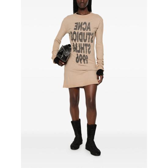 26SS 아크네 스튜디오 원피스 A20934 LGBLU BEIGE - ACNE STUDIOS